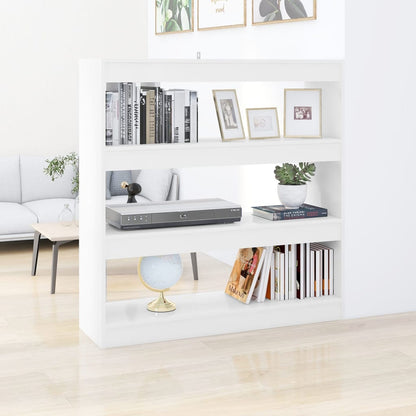 Bücherregal/Raumteiler Weiß 100x30x103 cm - Pazzar.ch