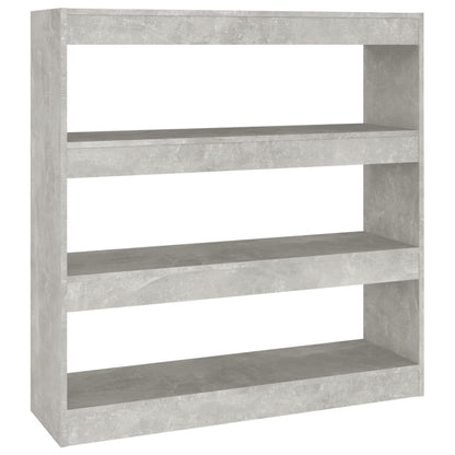 Bücherregal/Raumteiler Betongrau 100x30x103 cm - Pazzar.ch