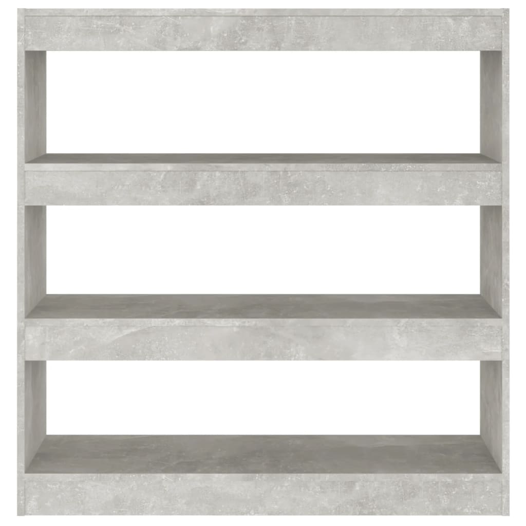 Bücherregal/Raumteiler Betongrau 100x30x103 cm - Pazzar.ch