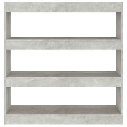 Bücherregal/Raumteiler Betongrau 100x30x103 cm - Pazzar.ch