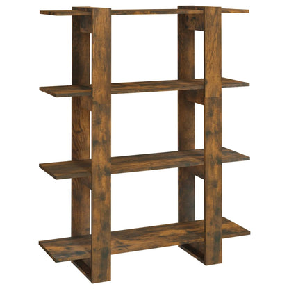 Bücherregal/Raumteiler Räuchereiche 100×30×123,5 cm - Pazzar.ch