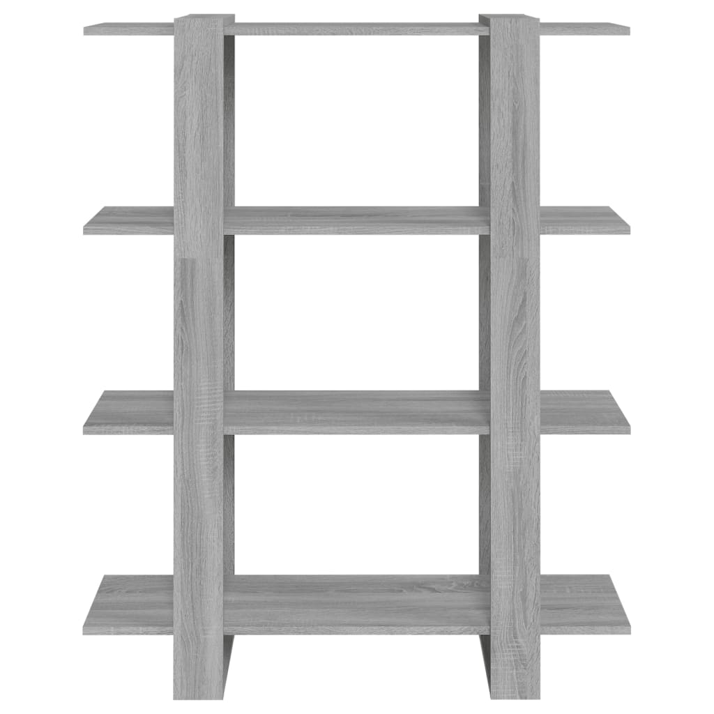 Bücherregal/Raumteiler Grau Sonoma 100×30×123,5 cm - Pazzar.ch