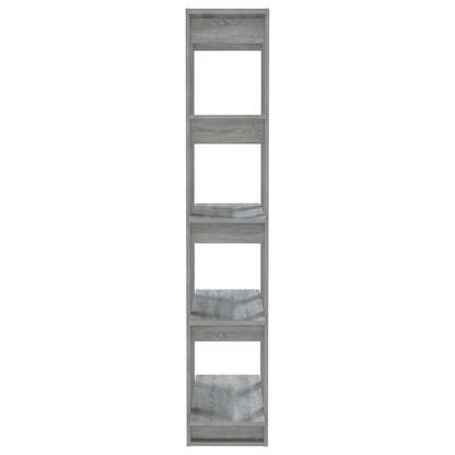 Bücherregal/Raumteiler Grau Sonoma 80x30x160 cm Holzwerkstoff - Pazzar.ch