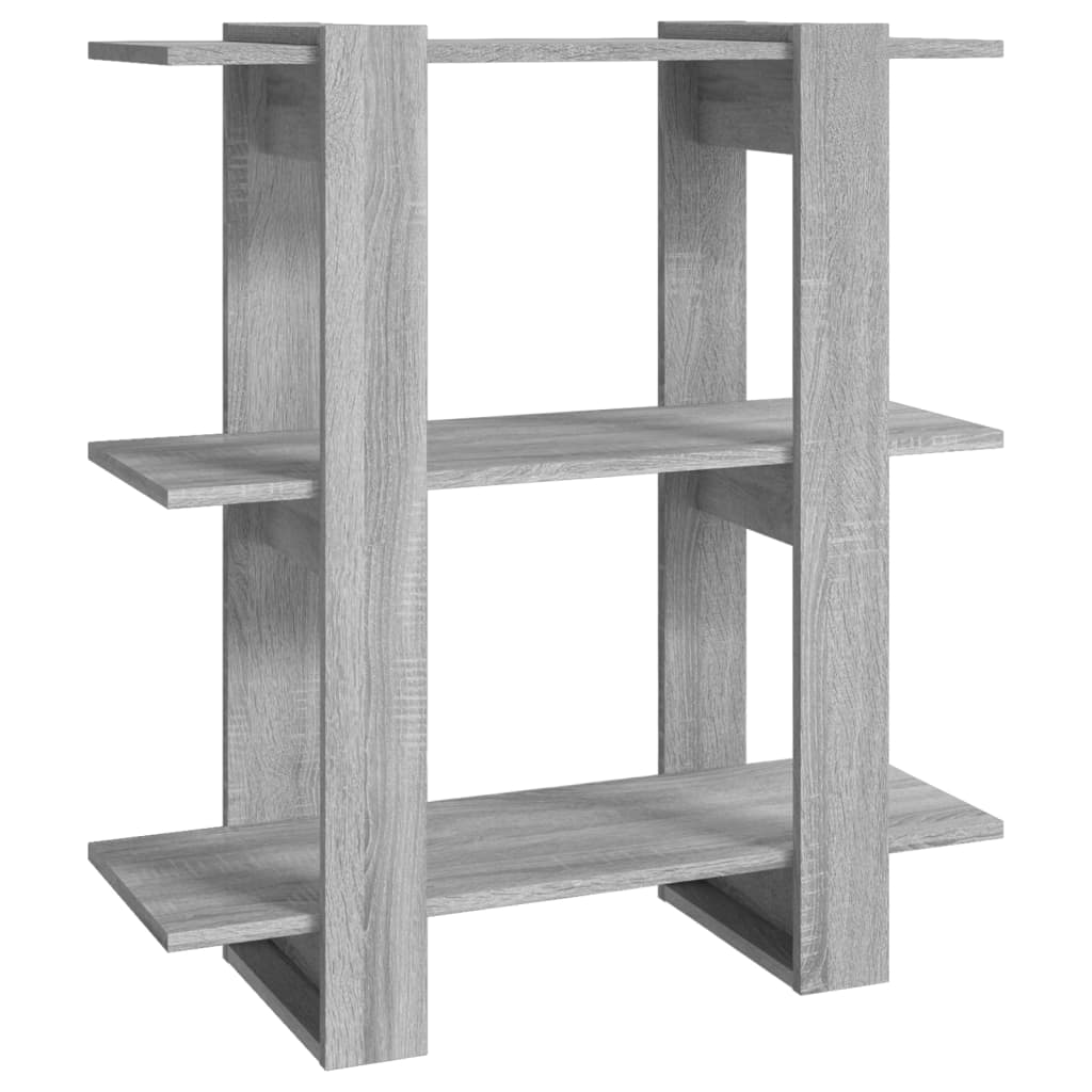 Bücherregal/Raumteiler Grau Sonoma 80x30x87 cm - Pazzar.ch