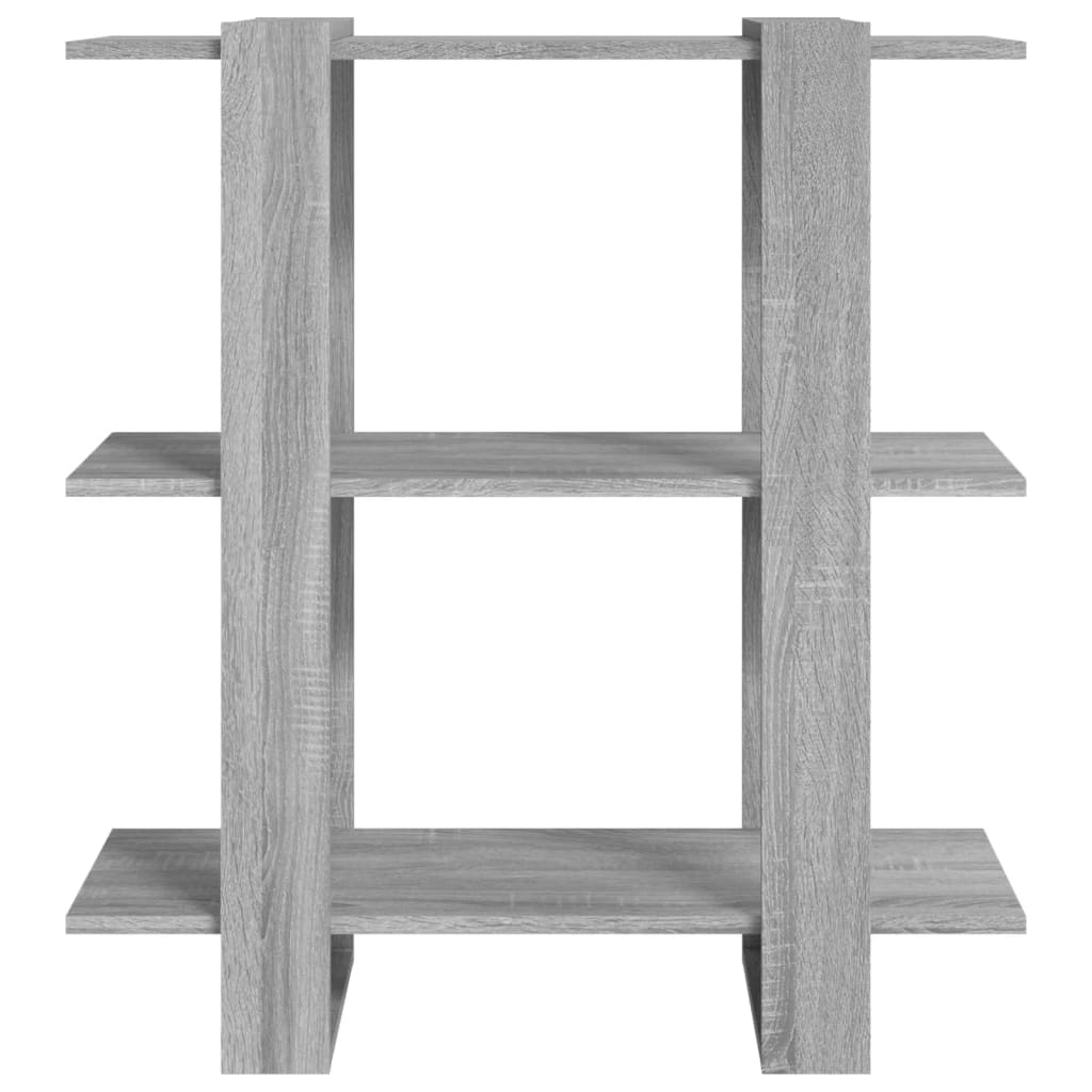 Bücherregal/Raumteiler Grau Sonoma 80x30x87 cm - Pazzar.ch