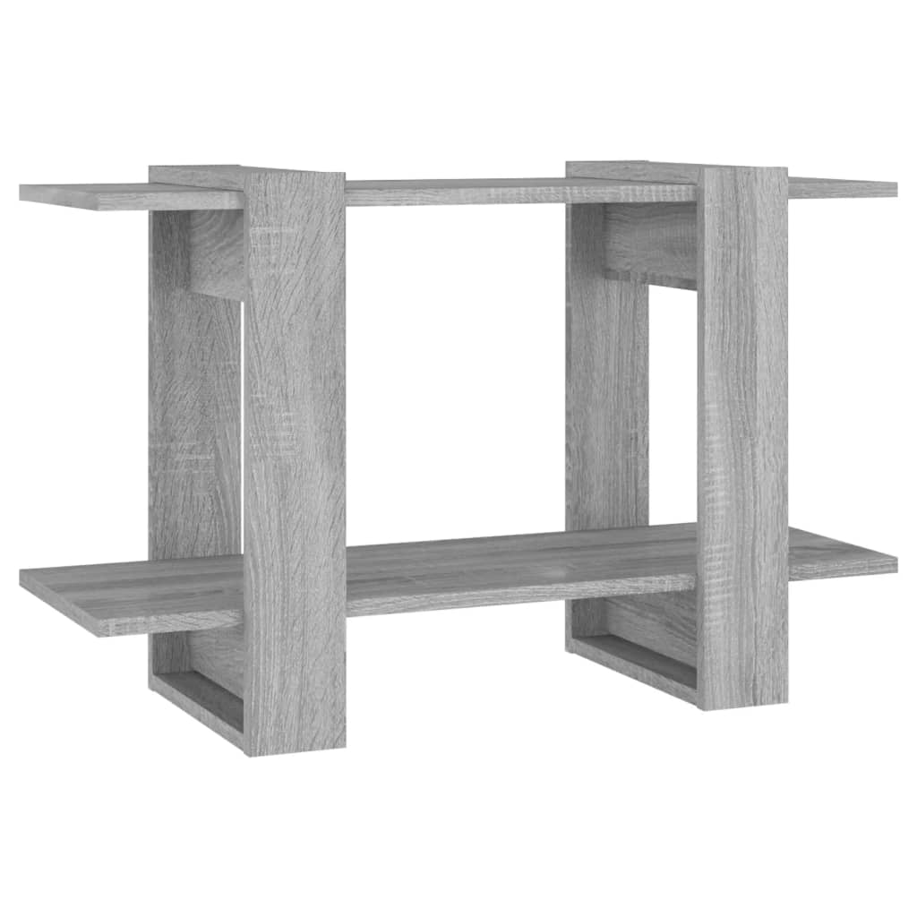 Bücherregal/Raumteiler Grau Sonoma 80x30x51 cm - Pazzar.ch