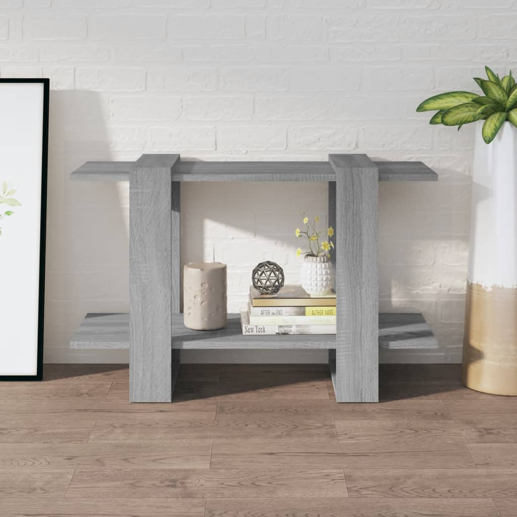 Bücherregal/Raumteiler Grau Sonoma 80x30x51 cm - Pazzar.ch