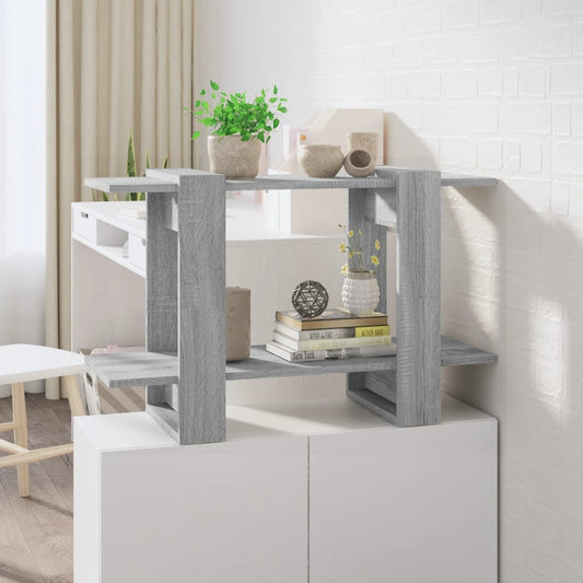 Bücherregal/Raumteiler Grau Sonoma 80x30x51 cm - Pazzar.ch