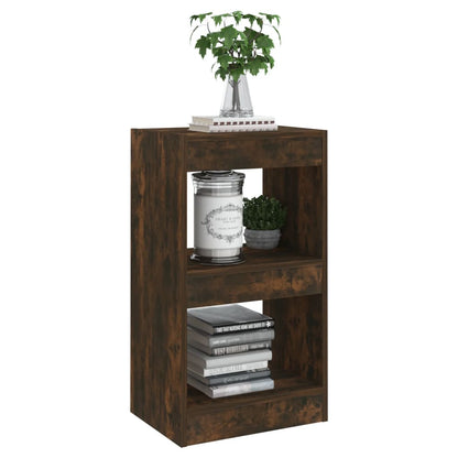 Bücherregal/Raumteiler Räuchereiche 40x30x72 cm - Pazzar.ch