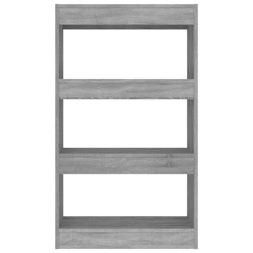 Bücherregal/Raumteiler Grau Sonoma 60x30x103 cm Holzwerkstoff - Pazzar.ch