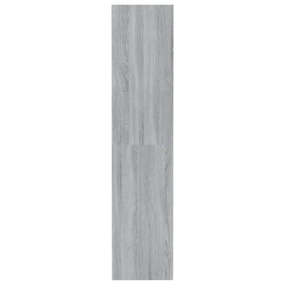Bücherregal/Raumteiler Grau Sonoma 80x30x135 cm Holzwerkstoff - Pazzar.ch