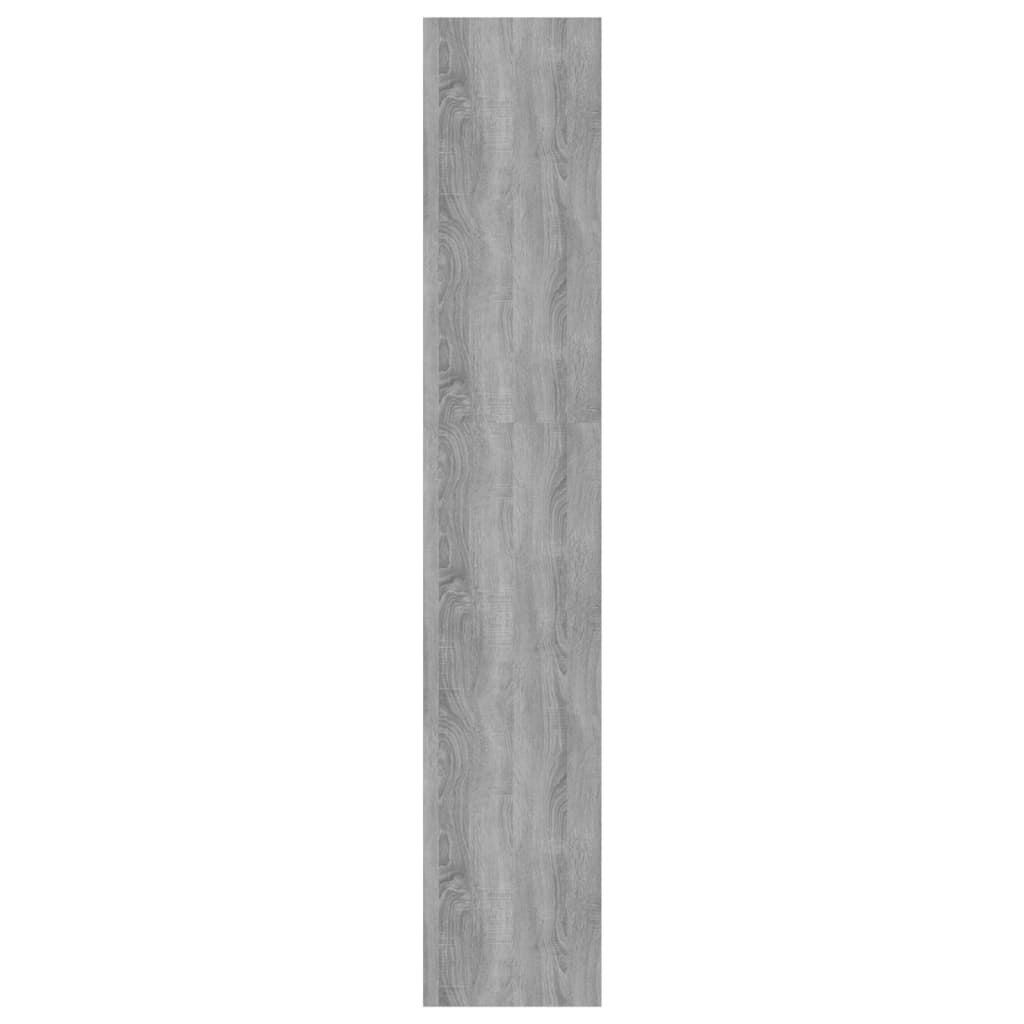Bücherregal/Raumteiler Grau Sonoma 80x30x166 cm Holzwerkstoff - Pazzar.ch