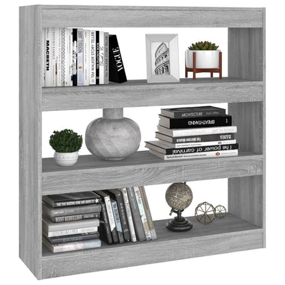 Bücherregal/Raumteiler Grau Sonoma 100×30×103 cm - Pazzar.ch