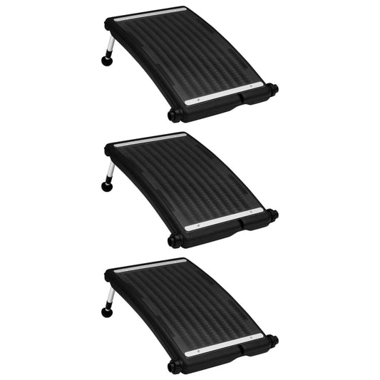 Gebogene Solar-Heizpaneele für Pool 3 Stk. 72,5x46 cm - Pazzar.ch