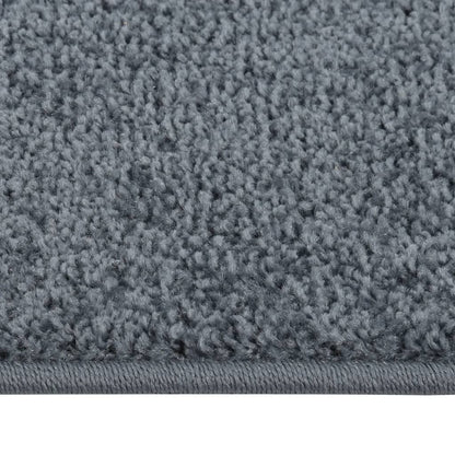 Teppich Kurzflor 140x200 cm Anthrazit - Pazzar.ch