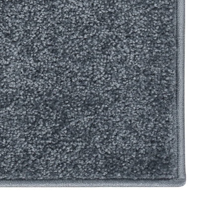 Teppich Kurzflor 140x200 cm Anthrazit - Pazzar.ch