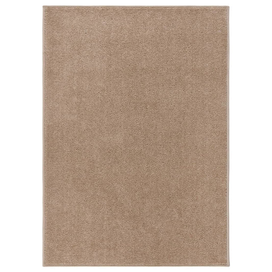 Teppich Kurzflor 120x170 cm Braun - Pazzar.ch