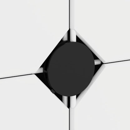 Kinderschrank Modular mit 10 Würfeln Schwarz PP - Pazzar.ch
