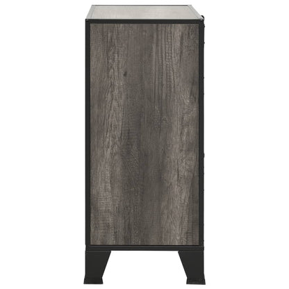 Lagerschränke 2 Stk. Grau 72x36x82 cm Metall und MDF - Pazzar.ch