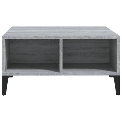 Couchtisch Grau Sonoma 60x60x30 cm Holzwerkstoff - Pazzar.ch