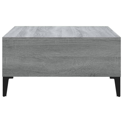 Couchtisch Grau Sonoma 60x60x30 cm Holzwerkstoff - Pazzar.ch