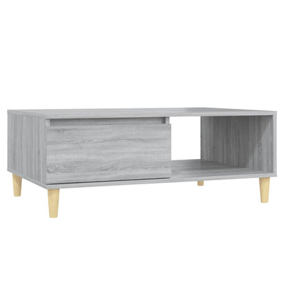 Couchtisch Grau Sonoma 90x60x35 cm Holzwerkstoff - Pazzar.ch