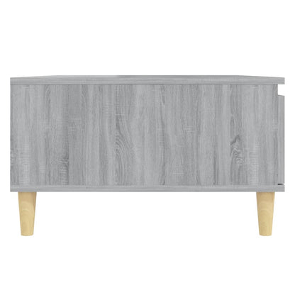 Couchtisch Grau Sonoma 90x60x35 cm Holzwerkstoff - Pazzar.ch