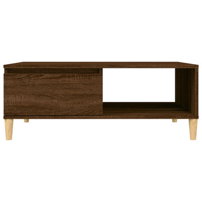 Couchtisch Braun Eichen-Optik 90x60x35 cm Holzwerkstoff - Pazzar.ch