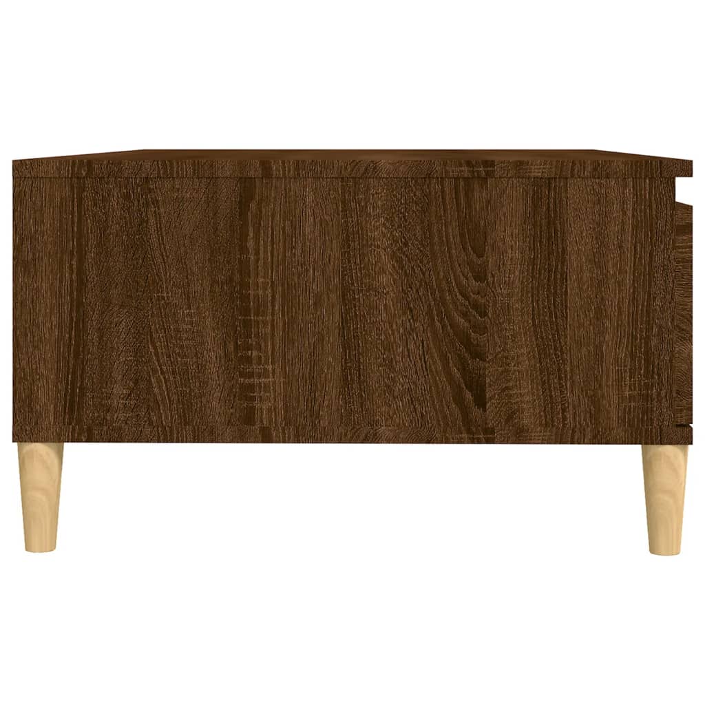 Couchtisch Braun Eichen-Optik 90x60x35 cm Holzwerkstoff - Pazzar.ch