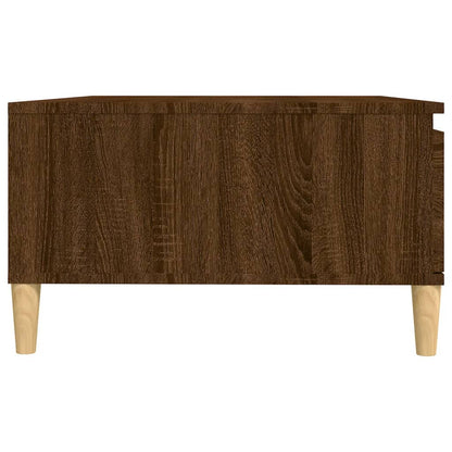 Couchtisch Braun Eichen-Optik 90x60x35 cm Holzwerkstoff - Pazzar.ch