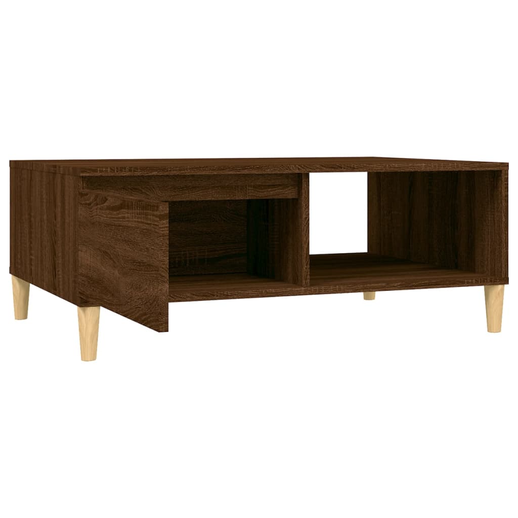 Couchtisch Braun Eichen-Optik 90x60x35 cm Holzwerkstoff - Pazzar.ch
