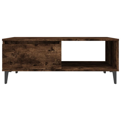 Couchtisch Räuchereiche 90x60x35 cm Holzwerkstoff - Pazzar.ch