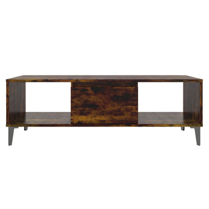 Couchtisch Räuchereiche 103,5x60x35 cm Holzwerkstoff - Pazzar.ch