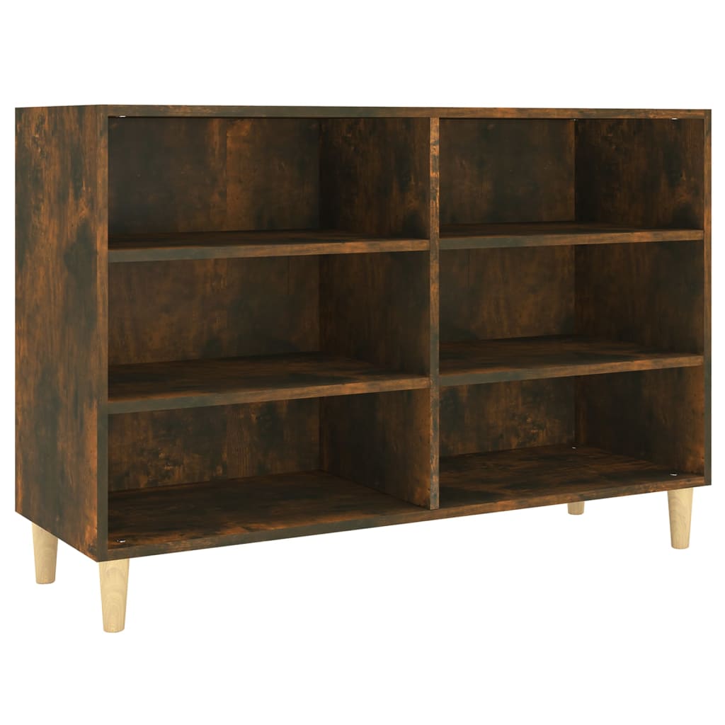 Sideboard Räuchereiche 103,5x35x70 cm Holzwerkstoff - Pazzar.ch