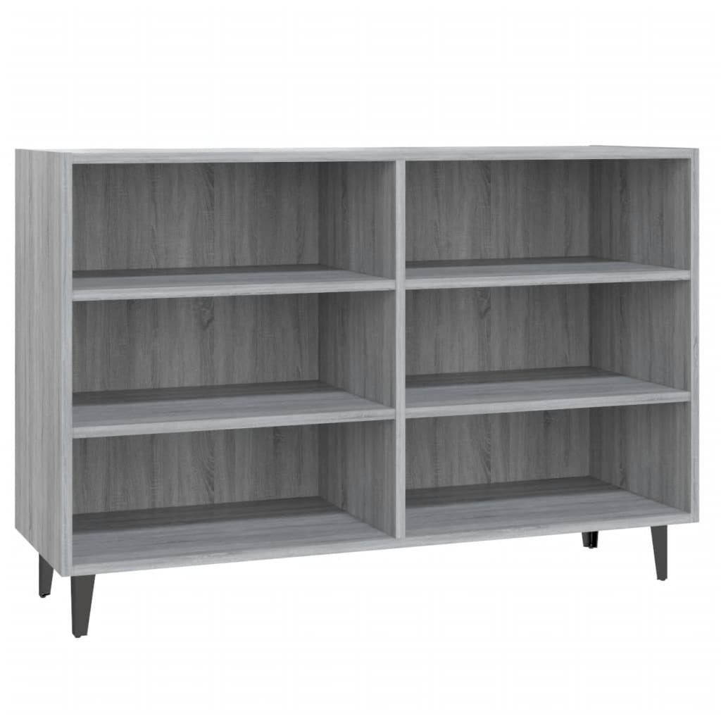 Sideboard Grau Sonoma 103,5x35x70 cm Holzwerkstoff - Pazzar.ch