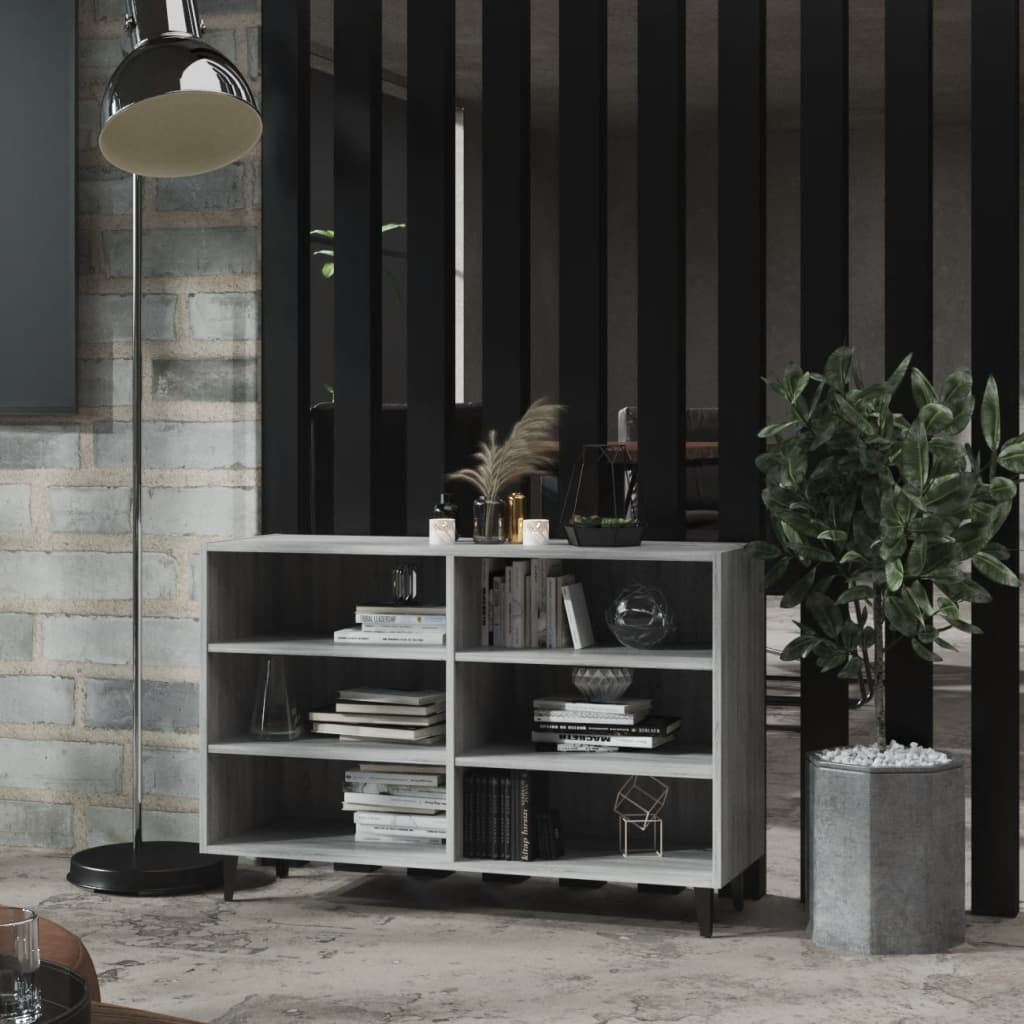 Sideboard Grau Sonoma 103,5x35x70 cm Holzwerkstoff - Pazzar.ch