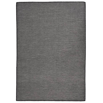 Outdoor-Teppich Flachgewebe 160x230 cm Grau - Pazzar.ch