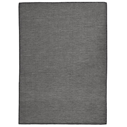 Outdoor-Teppich Flachgewebe 200x280 cm Grau - Pazzar.ch