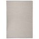 Outdoor-Teppich Flachgewebe 140x200 cm Taupe