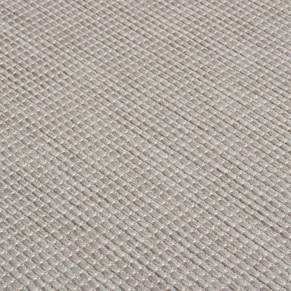 Outdoor-Teppich Flachgewebe 160x230 cm Taupe - Pazzar.ch