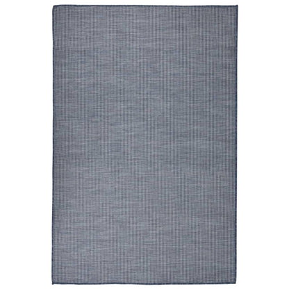 Outdoor-Teppich Flachgewebe 120x170 cm Blau - Pazzar.ch