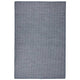 Outdoor-Teppich Flachgewebe 120x170 cm Blau