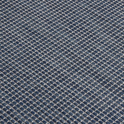 Outdoor-Teppich Flachgewebe 160x230 cm Blau - Pazzar.ch
