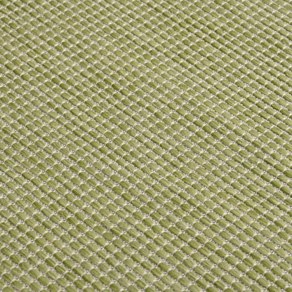 Outdoor-Teppich Flachgewebe 140x200 cm Grün - Pazzar.ch