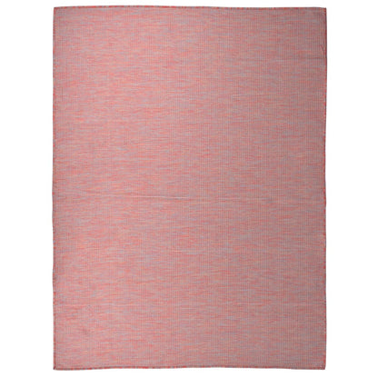 Outdoor-Teppich Flachgewebe 120x170 cm Rot - Pazzar.ch