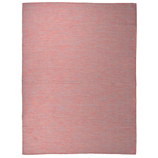Outdoor-Teppich Flachgewebe 120x170 cm Rot - Pazzar.ch
