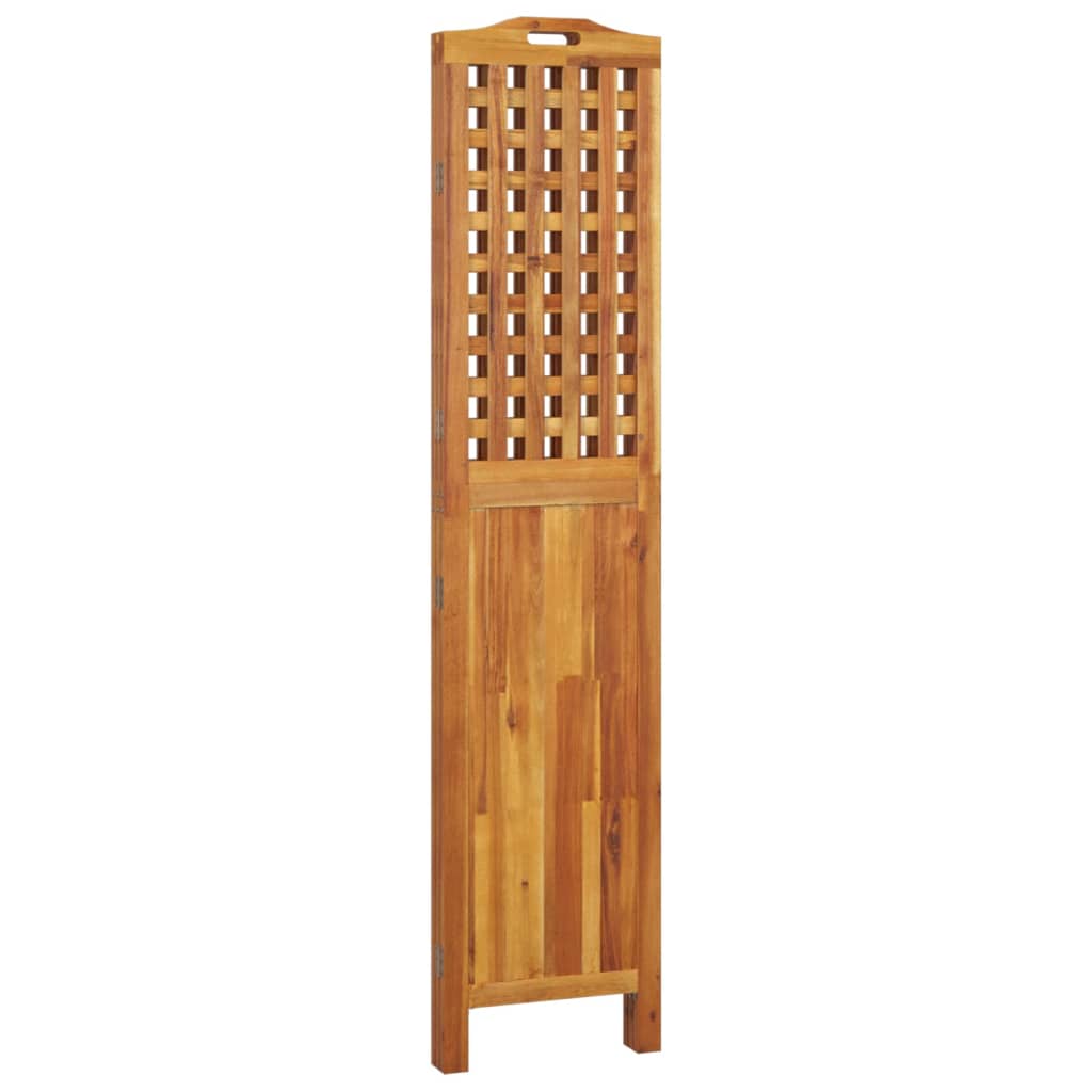 3-tlg. Paravent 121,5x2x180 cm Massivholz Akazie - Pazzar.ch