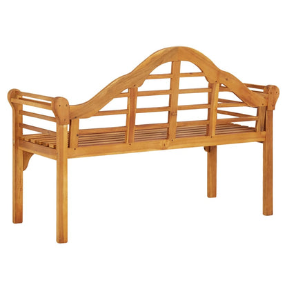 Gartenbank 125 cm Massivholz Akazie - Pazzar.ch