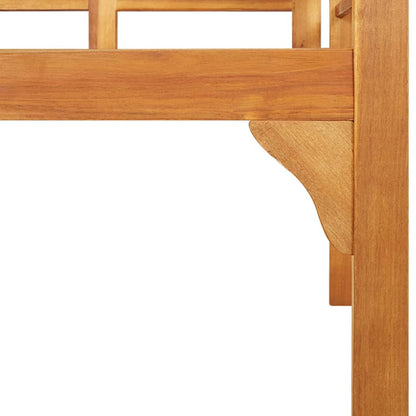 Gartenbank 125 cm Massivholz Akazie - Pazzar.ch