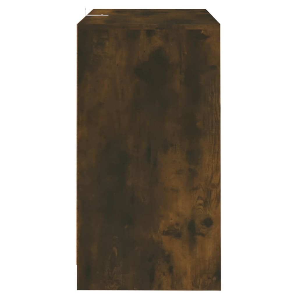 Sideboards 2 Stk. Räuchereiche 70x41x75 cm Holzwerkstoff - Pazzar.ch